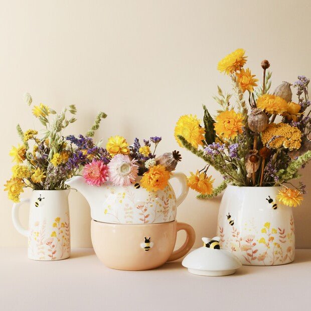 Blomstereng keramikk kolleksjon - Ellora