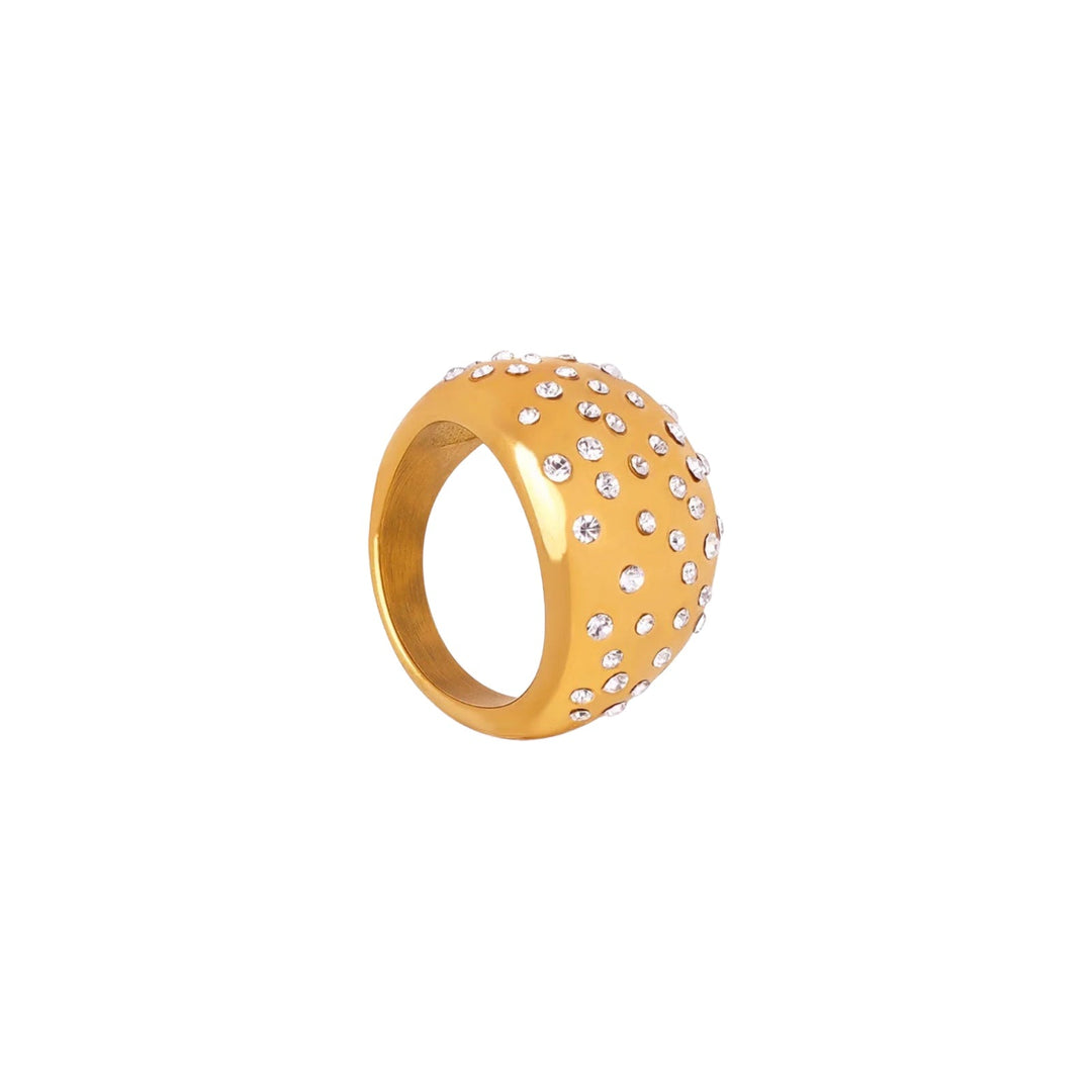 Roxanne chunky diamant ring - Ellora
